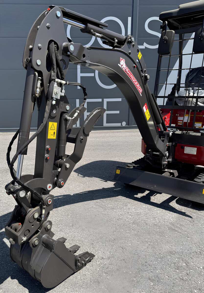 Rhinoceros XN18L diesel mini excavator - Kubota engine 16 HP | GGM Tools