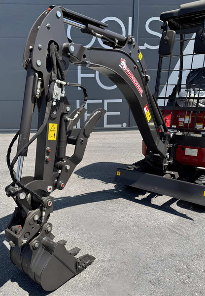 Rhinoceros XN18L diesel mini excavator - Kubota engine 16 HP | GGM Tools