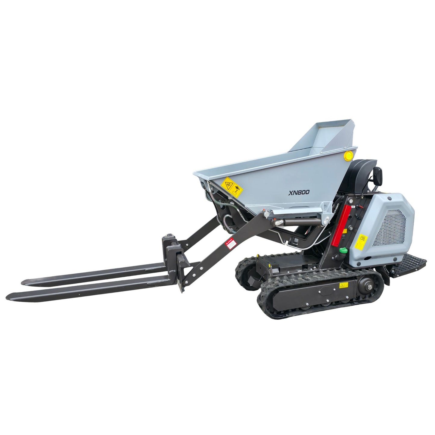 Mini Dumper XN800 Profiline mit Raupenantrieb - 14 PS mit Hochentladung | Kubota - Motor