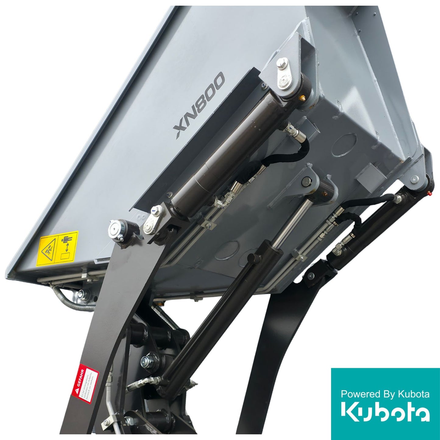 Mini Dumper XN800 Profiline mit Raupenantrieb - 14 PS mit Hochentladung | Kubota - Motor