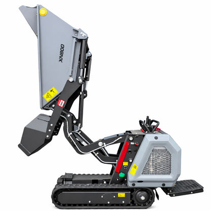 Mini Dumper XN800 Profiline mit Raupenantrieb - 14 PS mit Hochentladung | Kubota - Motor